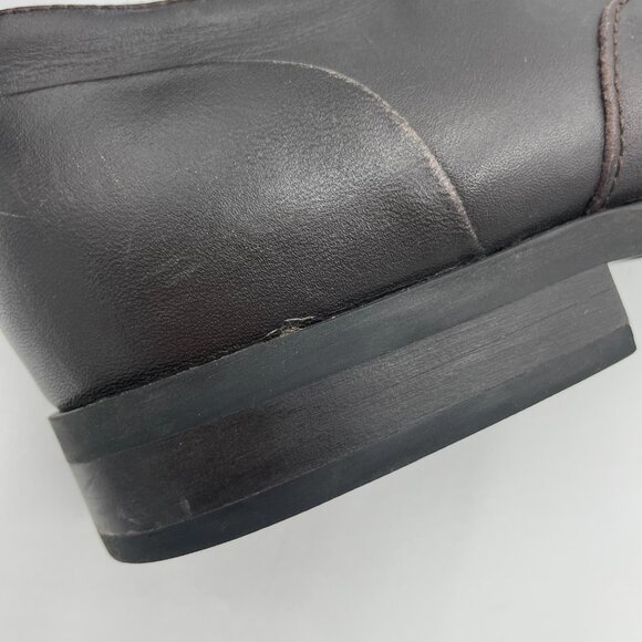 Calvin Klein Dress Shoes Lucca‎ Men Dark Brown Size 9 Calf Leather Professional main image 3